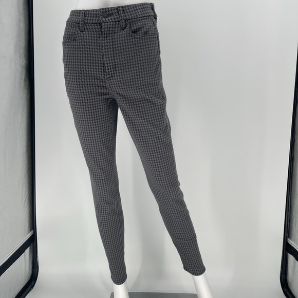 American Eagle Outfitters Pants - American Eagle Houndstooth Curvy Super Hi Rise Jeggings Size 4
